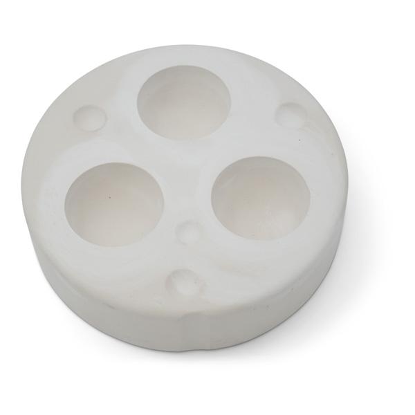 Gipsform Halvkugle Kvætseform, 5 cm (x3)