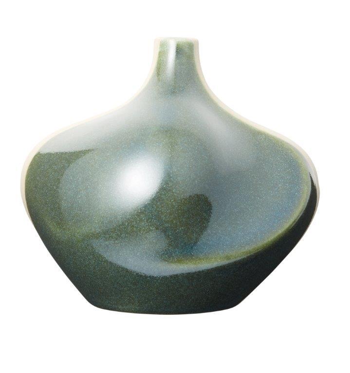 Stentøjsglasur 2487 Grøn met. halvblank