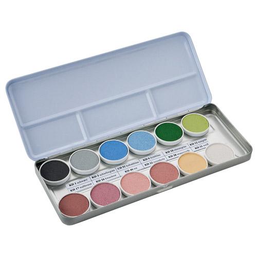 Farvepalette underglasur 