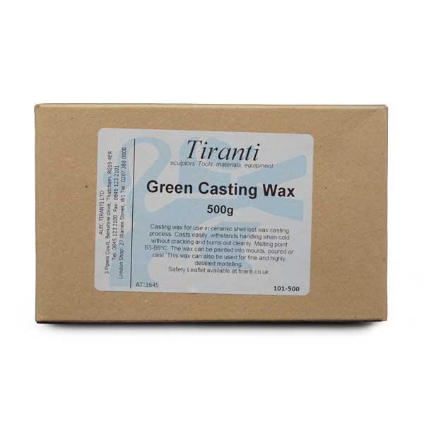 Modeller og støbevoks grønt, 500 g