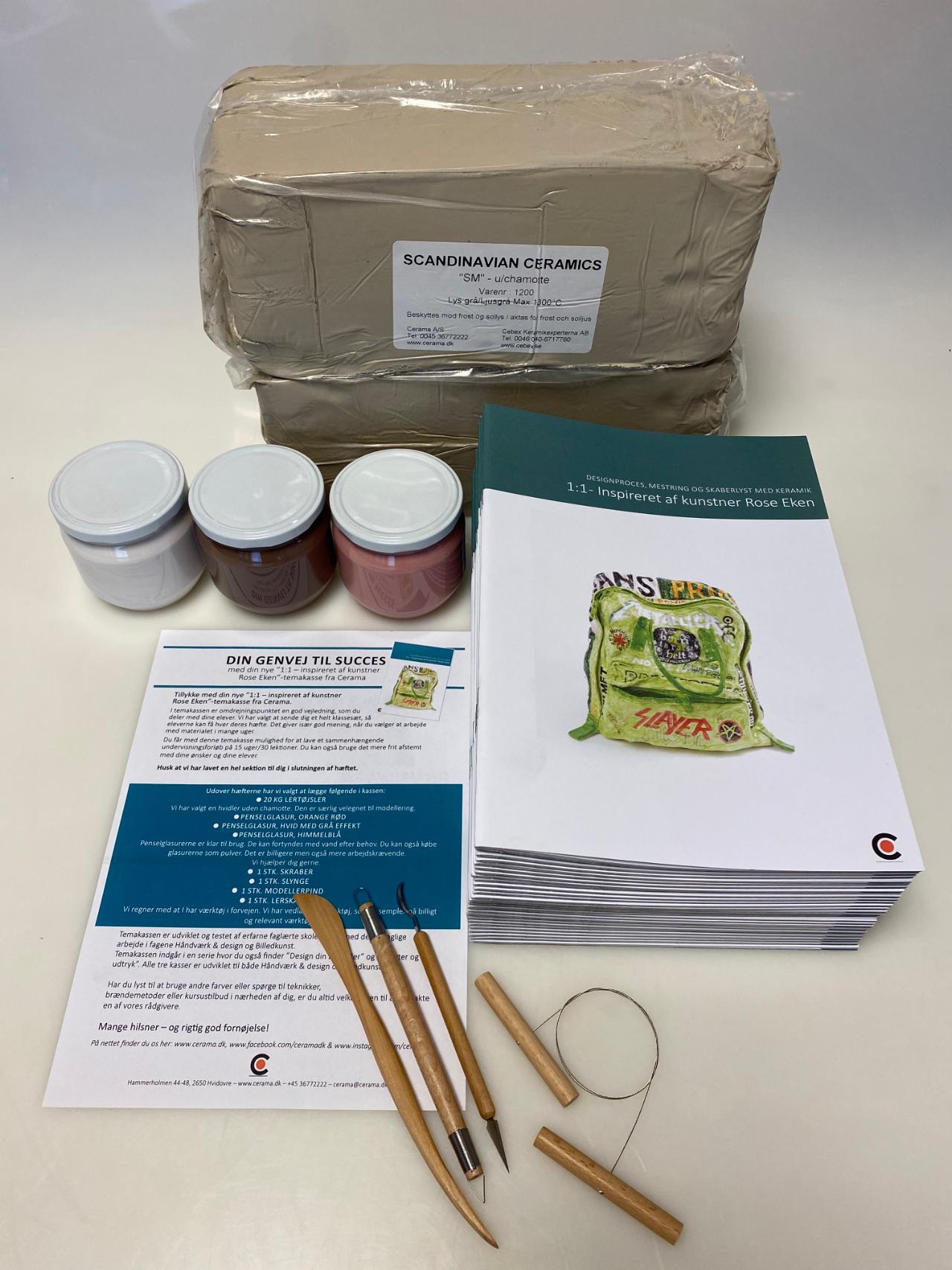 Kasse, 1:1 - inspireret af Rose Eken(ST)