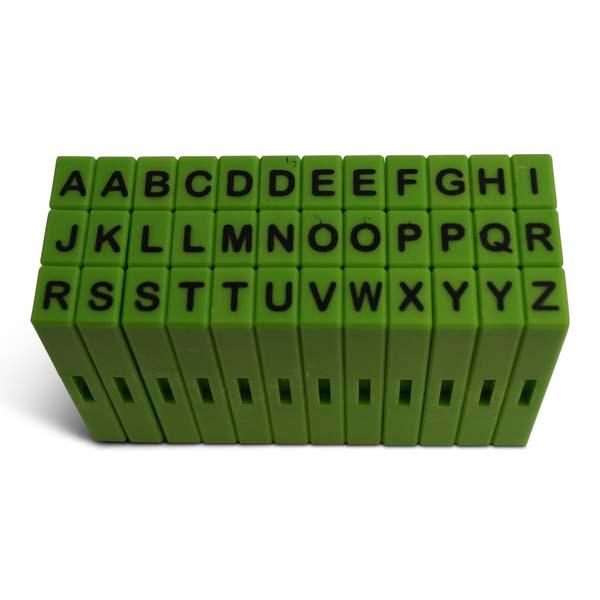 Stempelsæt - store bogstaver