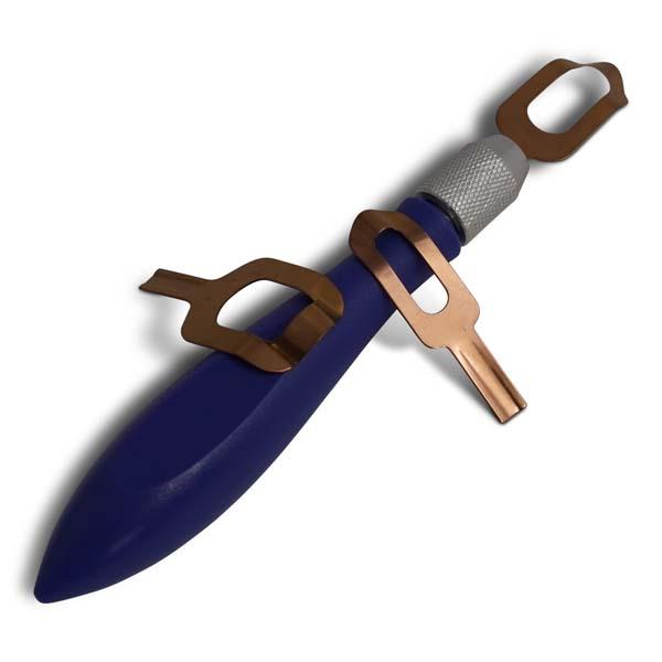 Udskæringsværktøj med 3 hoveder