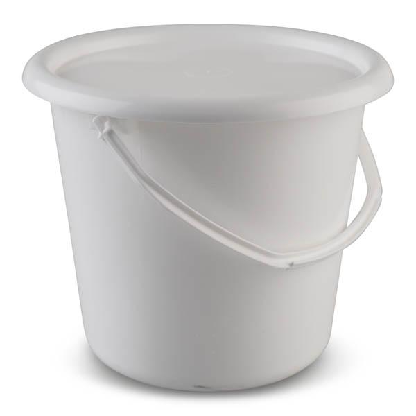 Spand - plast   5 ltr. m.låg