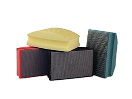 Diamantsvamp sort, grov