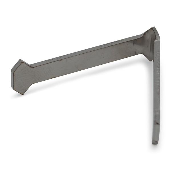 Ståltrefødder lange - 50 mm